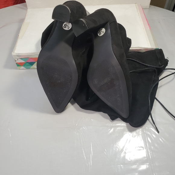 JustFab Over the Knee Boots sz 8.5 Nwt - Picture 2 of 9